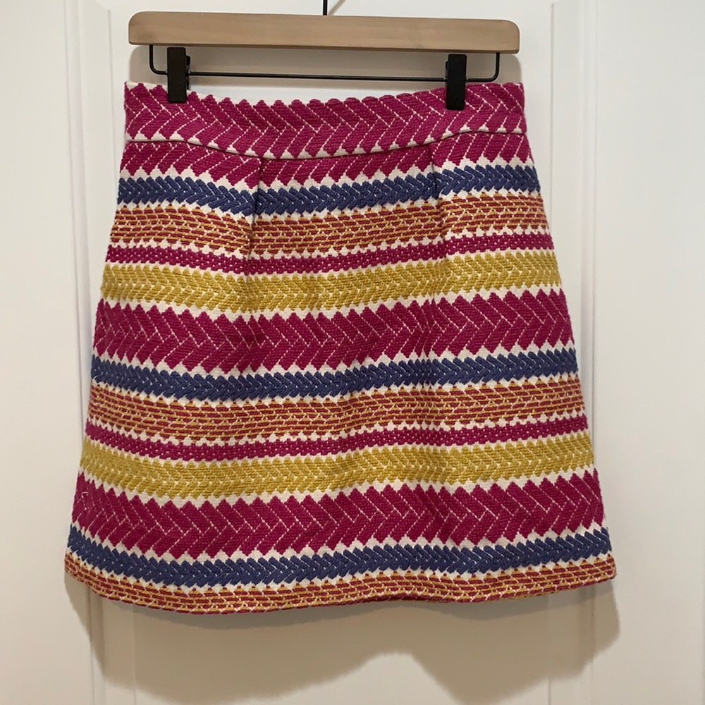 nomad Morgan Carper jacquard skirt